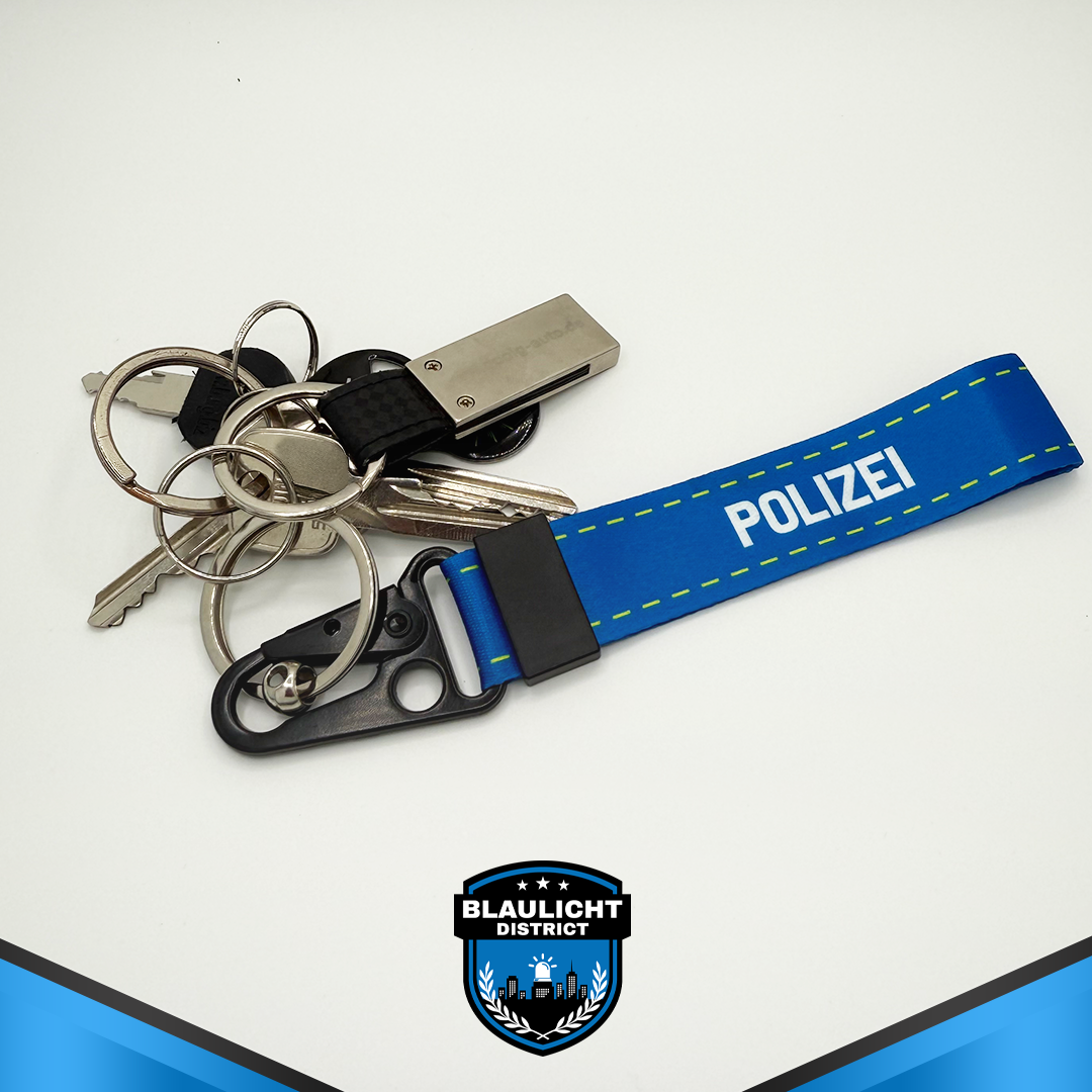 Schlüsselanhänger Polizei